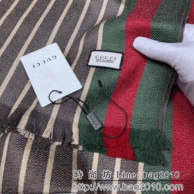 GUCCI古馳 2018海外專櫃最新款 經典百搭羊毛款圍巾 情侶款 LLWJ6845